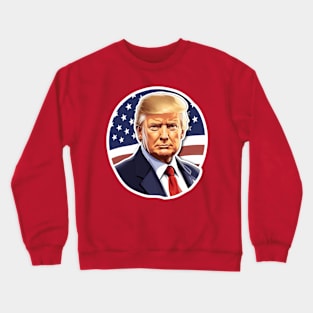 Trump Portrait Crewneck Sweatshirt